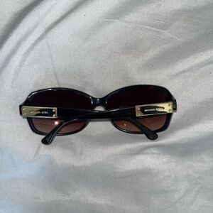 Michael Kors Black and Gold Sunglasses